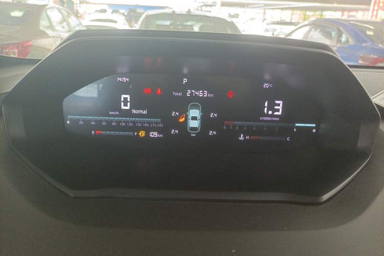 Used CHANGAN CS55PLUS 2024 3rd Generation 1.5T DCT Light-Year Edition Instrument Cluster