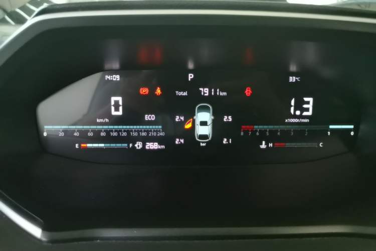 Used CHANGAN CS55PLUS 2024 3rd Generation 1.5T DCT Excellence Model Instrument Cluster