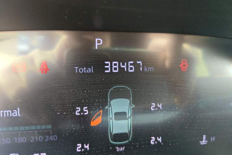 Used CHANGAN CS55PLUS 2024 3rd Generation 1.5T DCT Excellence Model Odometer Close Up