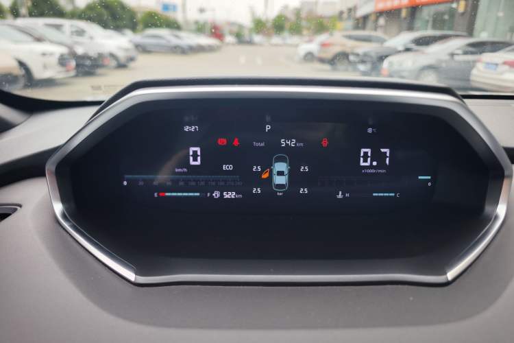 Used CHANGAN CS55PLUS 2024 3rd Generation 1.5T DCT Excellence Model Odometer Close Up