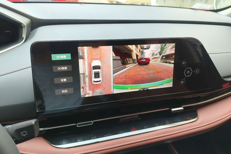 Used CHANGAN CS55PLUS 2024 3rd Generation 1.5T DCT Excellence Model Audio And AC Panel