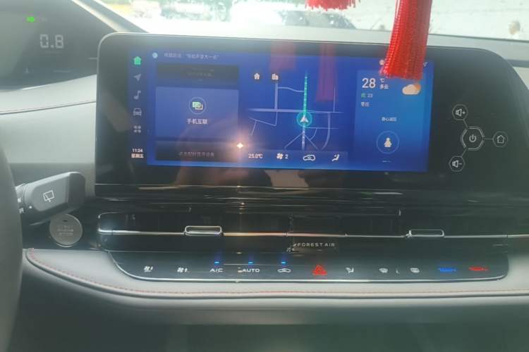 Used CHANGAN CS55PLUS 2024 3rd Generation 1.5T DCT Light-Year Edition Audio And AC Panel