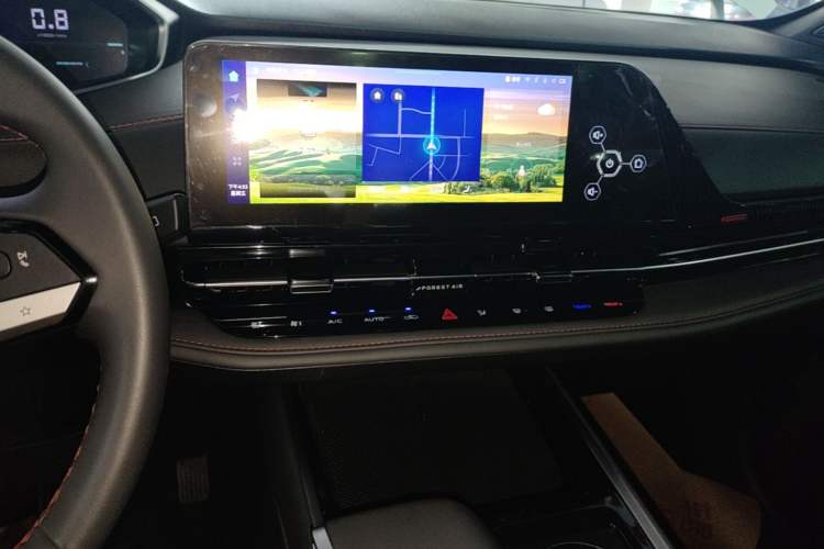 Used CHANGAN CS55PLUS 2024 3rd Generation 1.5T DCT Excellence Model Audio And AC Panel