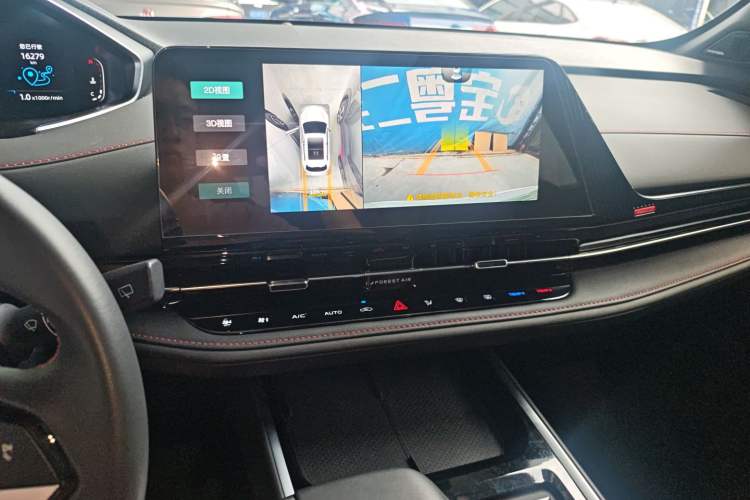 Used CHANGAN CS55PLUS 2024 3rd Generation 1.5T DCT Prestige Model Audio And AC Panel