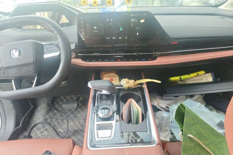 Used CHANGAN CS55PLUS 2024 3rd Generation 1.5T DCT Prestige Model Audio And AC Panel