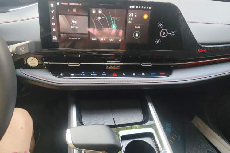 Used CHANGAN CS55PLUS 2024 3rd Generation 1.5T DCT Excellence Model Audio And AC Panel