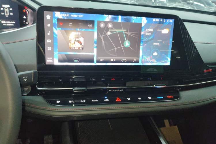 Used CHANGAN CS55PLUS 2024 3rd Generation 1.5T DCT Prestige Model Audio And AC Panel