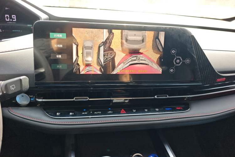Used CHANGAN CS55PLUS 2024 3rd Generation 1.5T DCT Excellence Model Audio And AC Panel