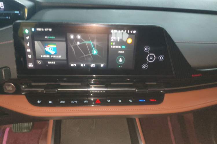 Used CHANGAN CS55PLUS 2024 3rd Generation 1.5T DCT Excellence Model Audio And AC Panel