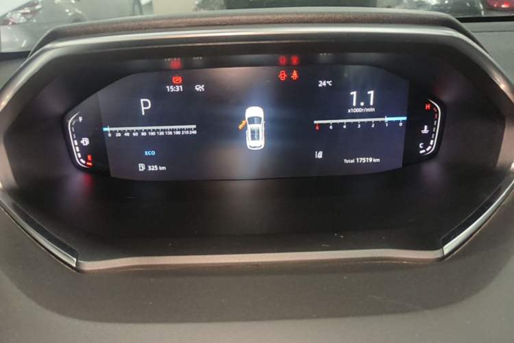 Used CHANGAN CS55PLUS 2024 3rd Generation 1.5T DCT Prestige Model Instrument Cluster