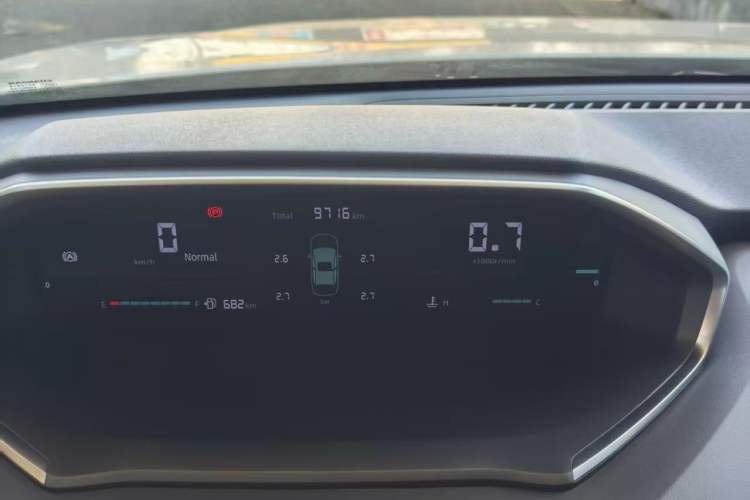 Used CHANGAN CS55PLUS 2024 3rd Generation 1.5T DCT Excellence Model Instrument Cluster
