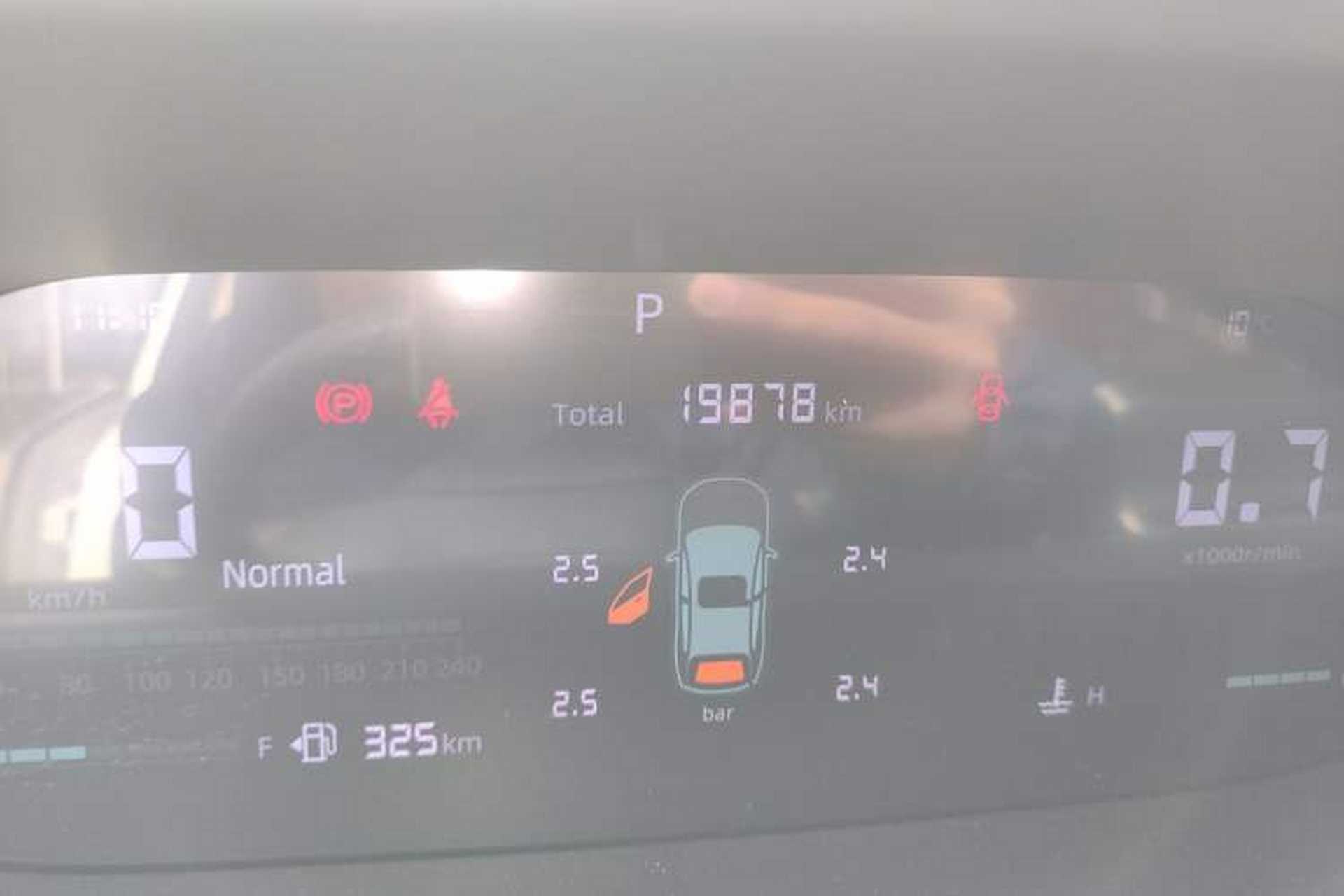 Used CHANGAN CS55PLUS 2024 3rd Generation 1.5T DCT Excellence Model Odometer Close Up