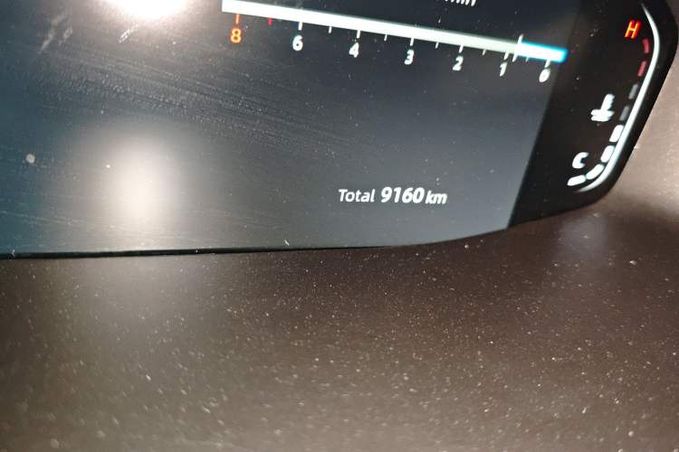 Used CHANGAN CS55PLUS 2024 3rd Generation 1.5T DCT Prestige Model Odometer Close Up