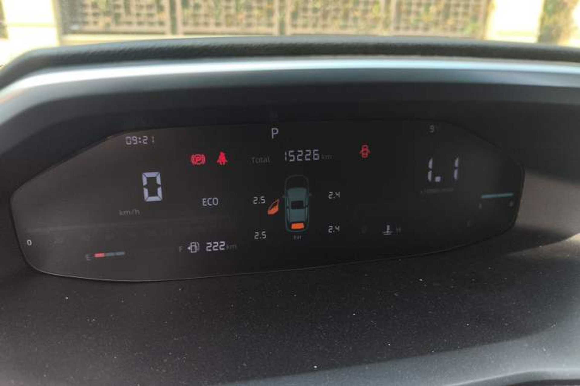 Used CHANGAN CS55PLUS 2024 3rd Generation 1.5T DCT Excellence Model Odometer Close Up