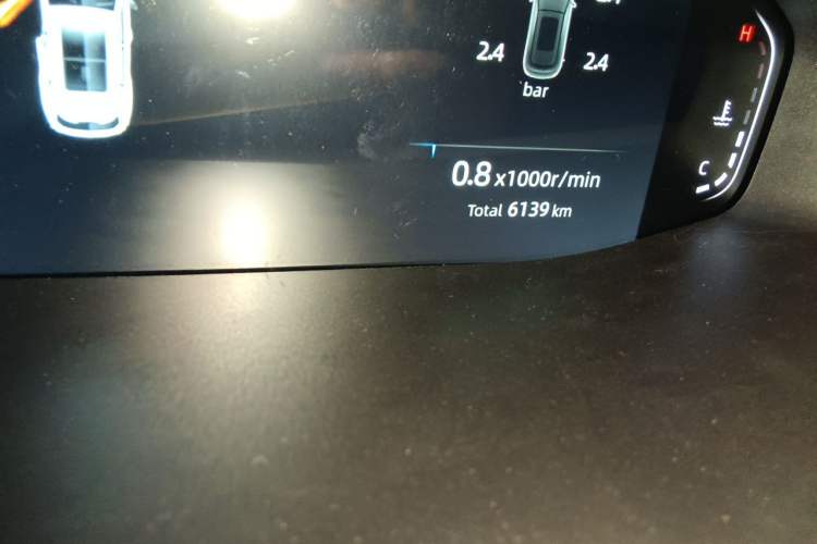 Used CHANGAN CS55PLUS 2025 3rd Generation Blue Whale 1.5T 500Bar Prestige Edition Odometer Close Up