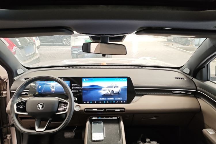 Used CHANGAN CS55PLUS 2026 Fourth Generation New Blue Whale 1.5T TianShu Premium Trim Center Console