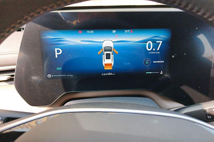Used CHANGAN CS55PLUS 2026 Fourth Generation New Blue Whale 1.5T TianShu Premium Trim Instrument Cluster