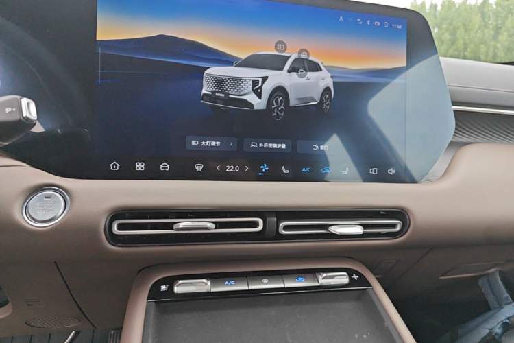 Used CHANGAN CS55PLUS 2026 Fourth Generation New Blue Whale 1.5T TianShu Premium Trim Audio And AC Panel