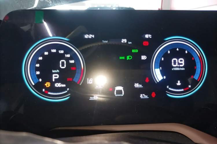 Used CHANGAN CS55PLUS 2026 Model Fourth-Generation New Blue Whale 1.5T Leading Model Instrument Cluster