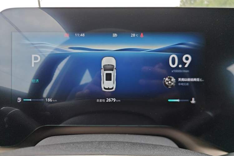 Used CHANGAN CS55PLUS 2026 Fourth Generation New Blue Whale 1.5T TianShu Premium Trim Instrument Cluster