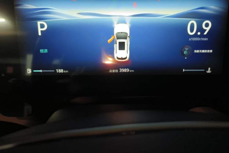 Used CHANGAN CS55PLUS 2026 Model, 4th Generation New Blue Whale 1.5T Tianxu Luxury Version Odometer Close Up