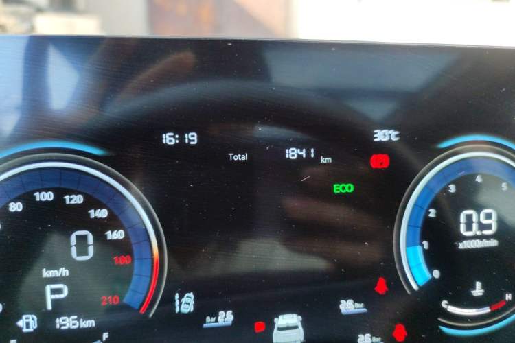 Used CHANGAN CS55PLUS 2026 Model Fourth-Generation New Blue Whale 1.5T Leading Model Odometer Close Up