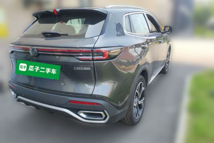 Used CHANGAN CS55PLUS 2026 Model, 4th Generation New Blue Whale 1.5T Tianxu Luxury Version Rear Right 45 Deg