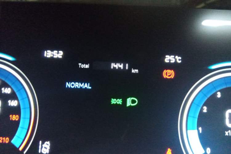 Used CHANGAN CS55PLUS 2026 Model Fourth-Generation New Blue Whale 1.5T Leading Model Odometer Close Up