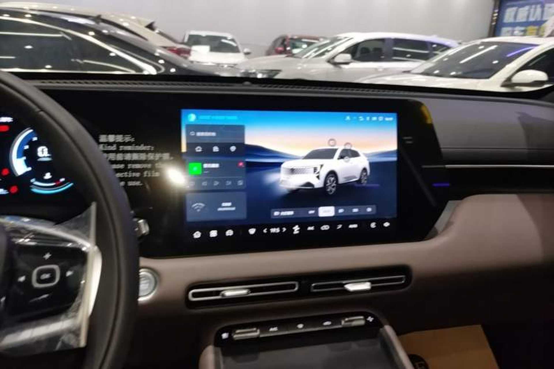 Used CHANGAN CS55PLUS 2026 Model Fourth-Generation New Blue Whale 1.5T Leading Model Audio And AC Panel