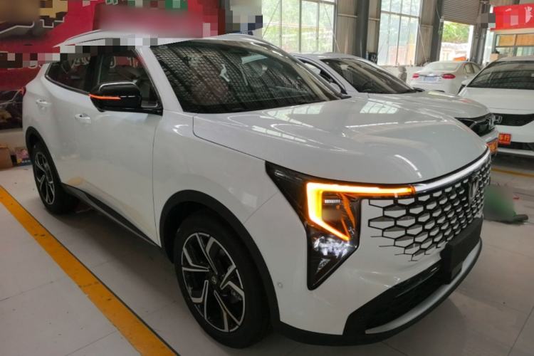 Used CHANGAN CS55PLUS 2026 Model, 4th Generation New Blue Whale 1.5T Tianxu Luxury Version Front Right 45 Deg