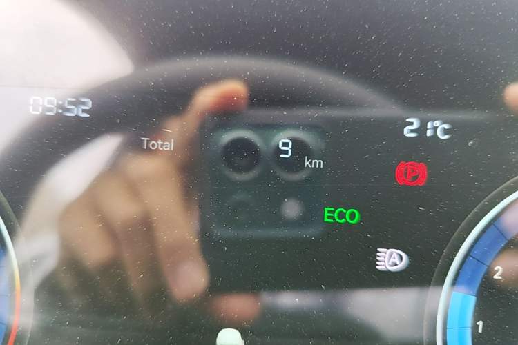 Used CHANGAN CS55PLUS 2026 Model Fourth-Generation New Blue Whale 1.5T Leading Model Odometer Close Up