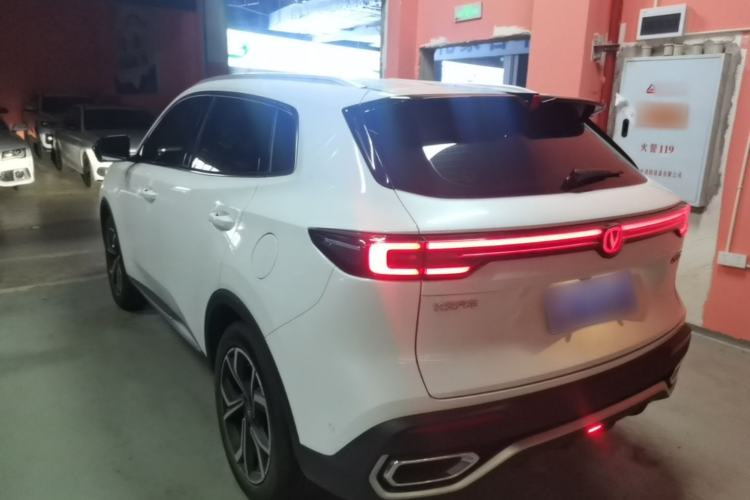 Used CHANGAN CS55PLUS 2026 Model, 4th Generation New Blue Whale 1.5T Tianxu Luxury Version Rear Left 45 Deg