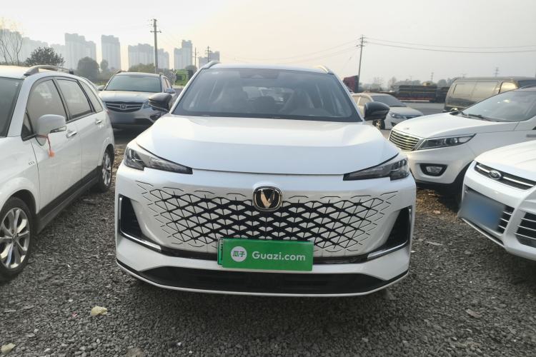 Used CHANGAN CS55PLUS PHEV 2025 Smart New Blue Whale 125km Battleship Edition Front