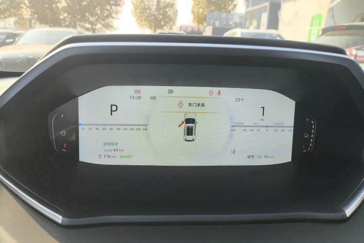 Used CHANGAN CS55PLUS PHEV 2025 Smart New Blue Whale 125km Battleship Edition Instrument Cluster