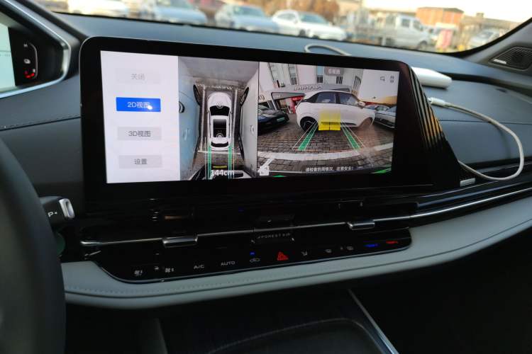Used CHANGAN CS55PLUS PHEV 2025 Smart New Blue Whale 125km Battleship Edition Audio And AC Panel