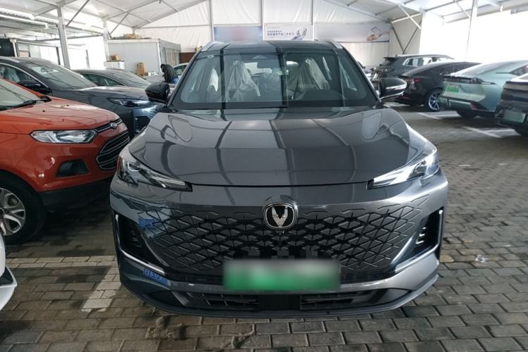 Used CHANGAN CS55PLUS PHEV 2025 Smart New Blue Whale 125km Battleship Edition Front