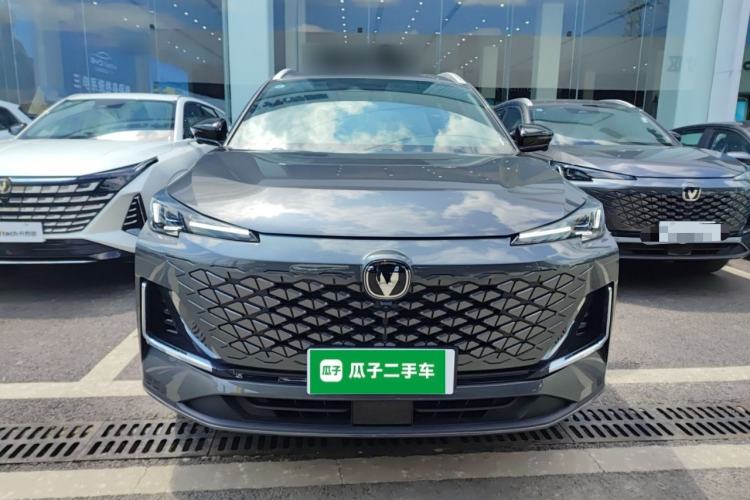Used CHANGAN CS55PLUS PHEV 2025 Smart New Blue Whale 125km Ultra-Range Edition Front