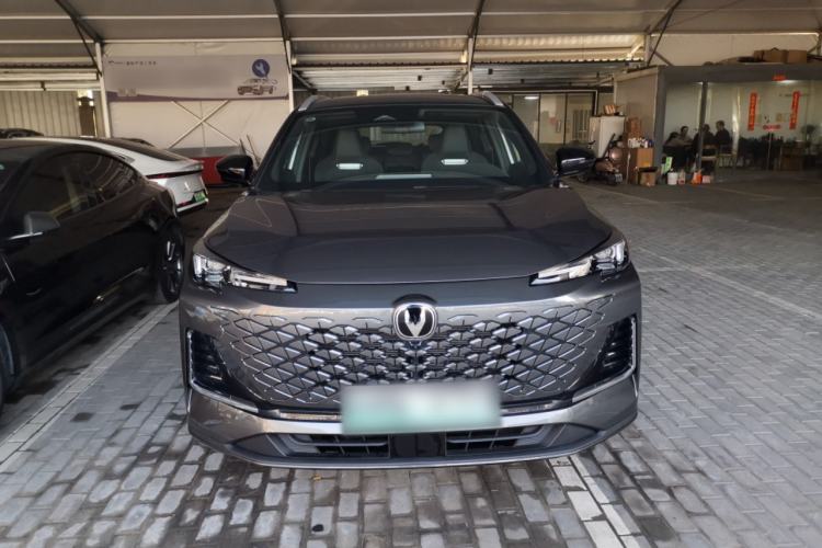 Used CHANGAN CS55PLUS PHEV 2025 Smart New Blue Whale 125km Battleship Edition Front
