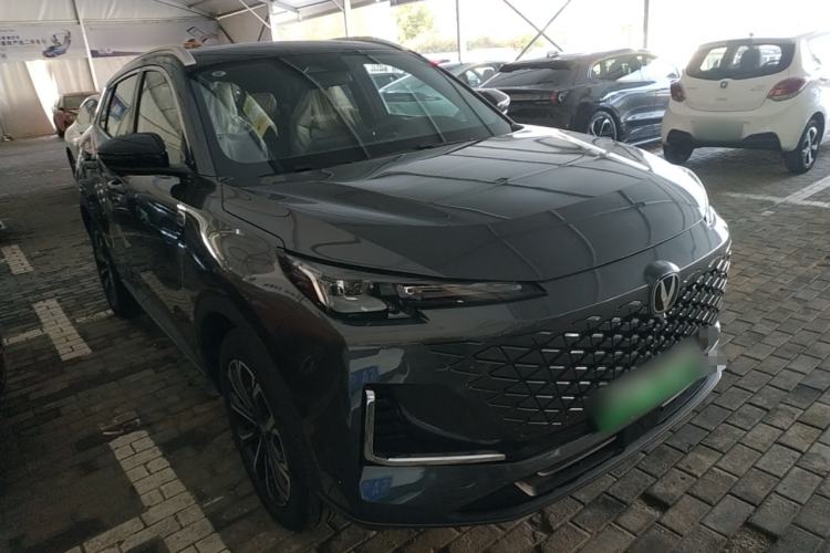 Used CHANGAN CS55PLUS PHEV 2025 Smart New Blue Whale 125km Battleship Edition Front Right 45 Deg