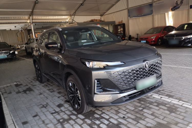 Used CHANGAN CS55PLUS PHEV 2025 Smart New Blue Whale 125km Battleship Edition Front Right 45 Deg