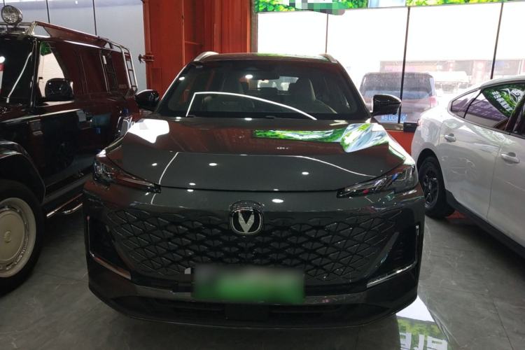 Used CHANGAN CS55PLUS PHEV 2025 Smart New Blue Whale 125km Battleship Edition Front
