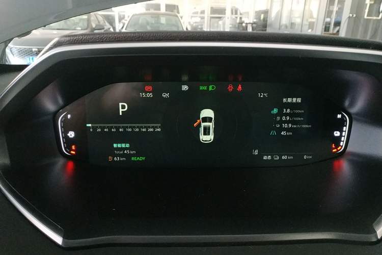 Used CHANGAN CS55PLUS PHEV 2025 Smart New Blue Whale 125km Battleship Edition Instrument Cluster