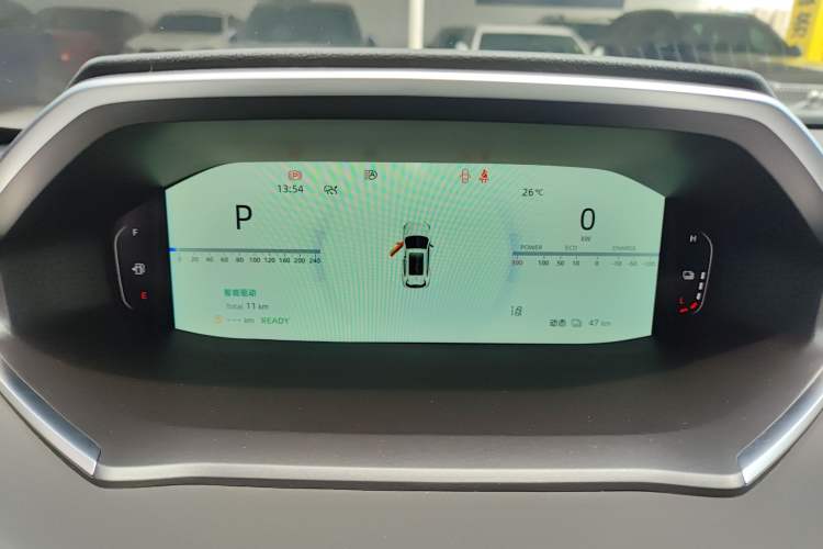 Used CHANGAN CS55PLUS PHEV 2025 Smart New Blue Whale 125km Ultra-Range Edition Instrument Cluster