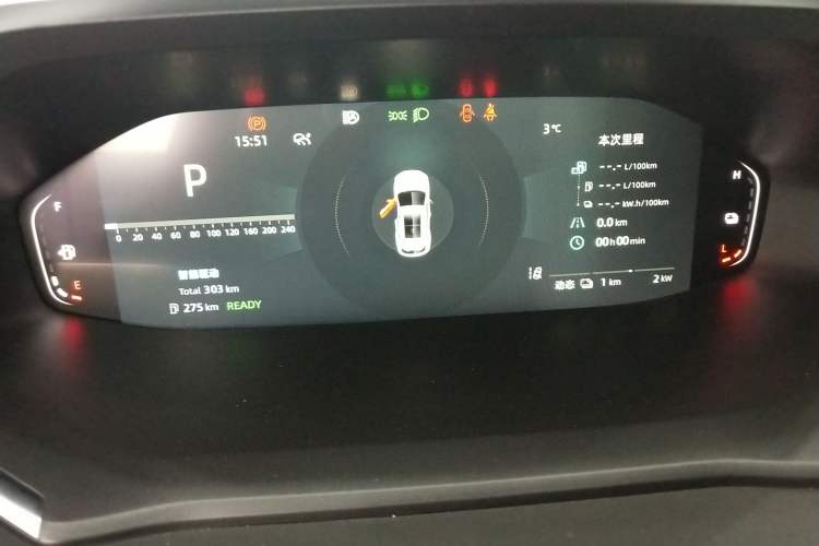 Used CHANGAN CS55PLUS PHEV 2025 Smart New Blue Whale 125km Battleship Edition Instrument Cluster