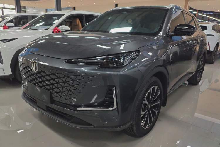 Used CHANGAN CS55PLUS PHEV 2025 Smart New Blue Whale 125km Battleship Edition Guazi used car, China used car export, Used car for sale, Used  cars, Cheapest cars for sale