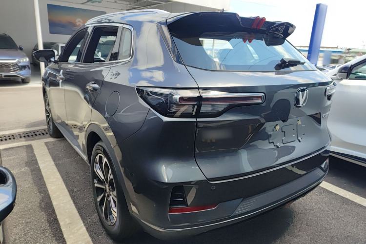 Used CHANGAN CS55PLUS PHEV 2025 Smart New Blue Whale 125km Ultra-Range Edition Rear Left 45 Deg