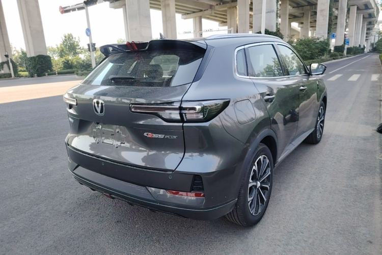 Used CHANGAN CS55PLUS PHEV 2025 Smart New Blue Whale 125km Battleship Edition Rear Right 45 Deg