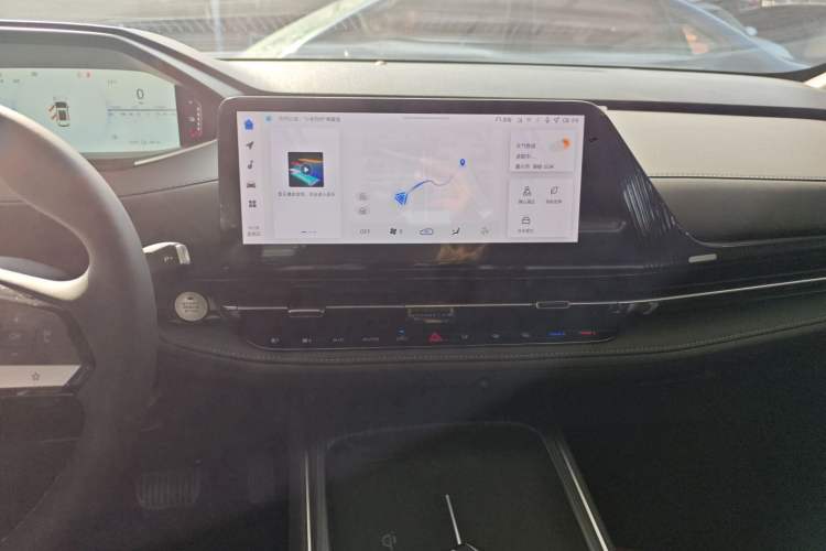 Used CHANGAN CS55PLUS PHEV 2025 Smart New Blue Whale 125km Ultra-Range Edition Audio And AC Panel