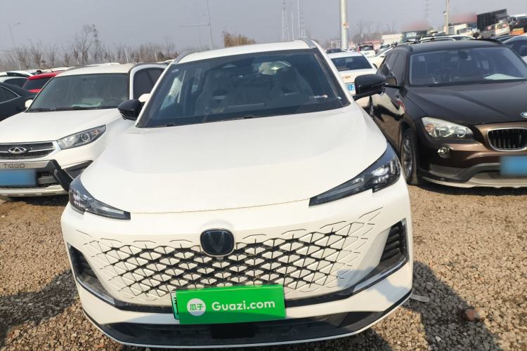 Used CHANGAN CS55PLUS PHEV 2025 Smart New Blue Whale 125km Battleship Edition Front