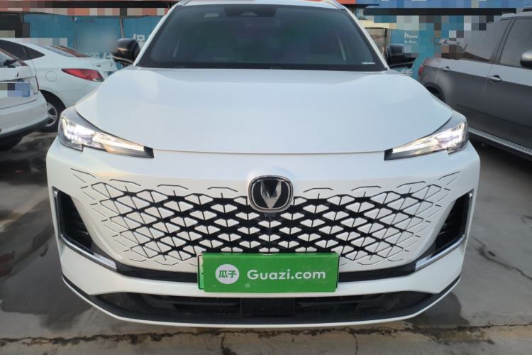 Used CHANGAN CS55PLUS PHEV 2025 Smart New Blue Whale 125km Ultra-Range Edition Front